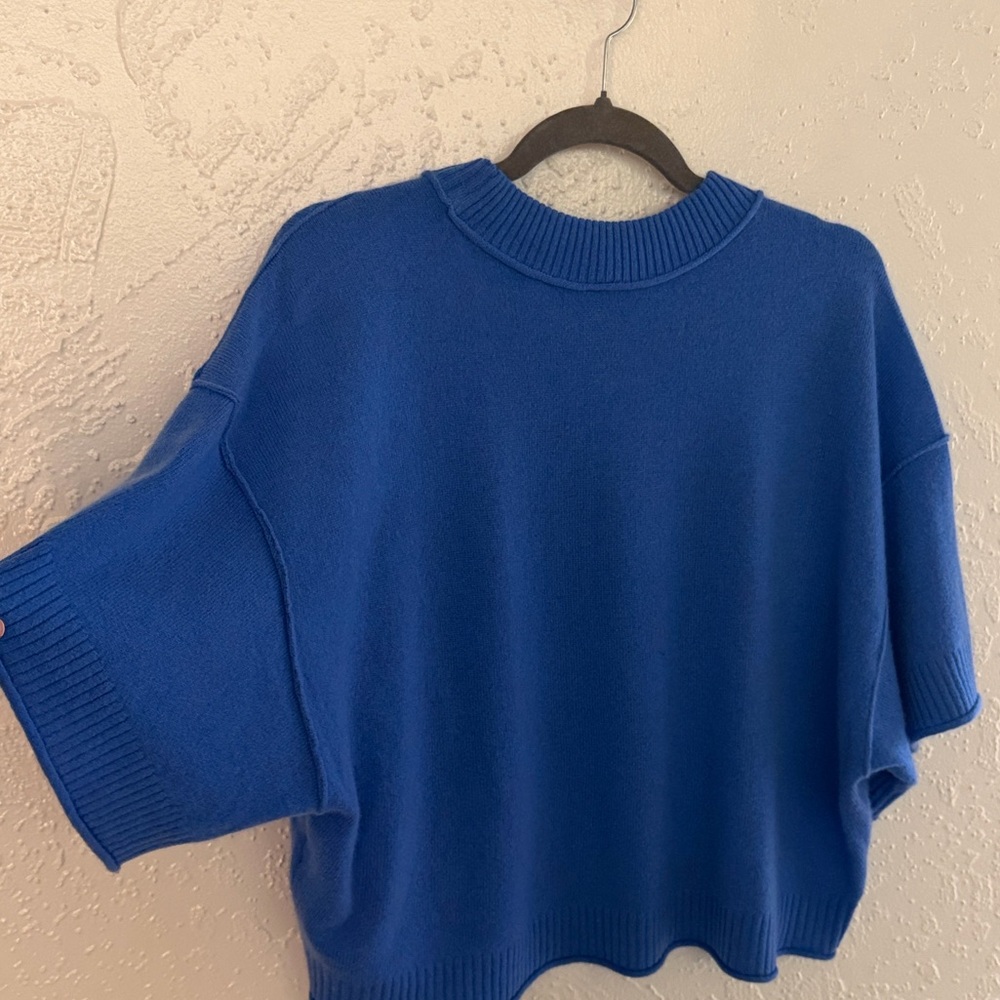 Anthropologie Goldie crew neck cashmere sweater